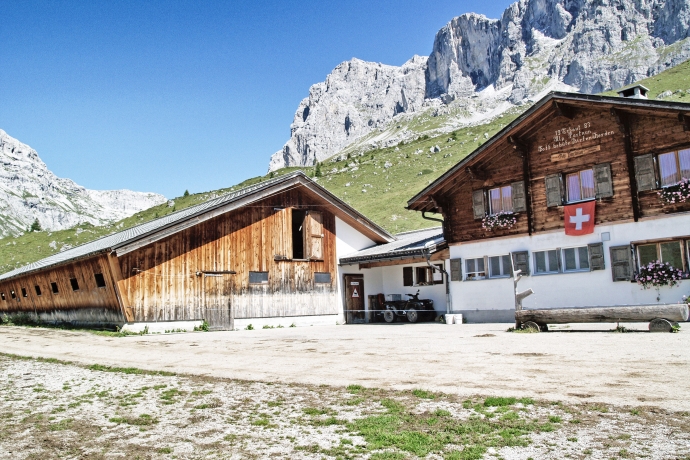 Alp Partnun (© D. Göpfert) Alp Partnun