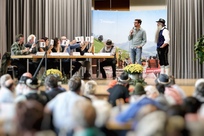 Alpenbarttreffen Alp Spektakel (© Kellermedia, Grüsch) Vorausscheidung Internationales Alpenbarttreffen am Alp Spektakel