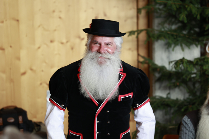 37. Internationales Alpenbartreffen, Gewinner Anton Reimann 37. Internationales Alpenbartreffen, Gewinner Anton Reimann