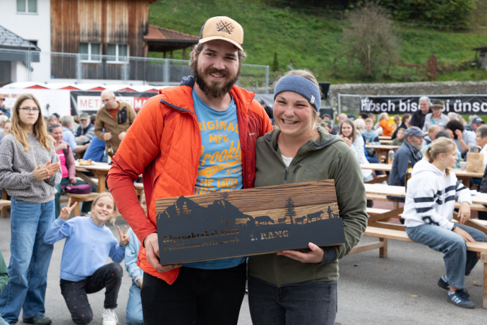 Der beliebteste Prättigauer Alpkäse 2025