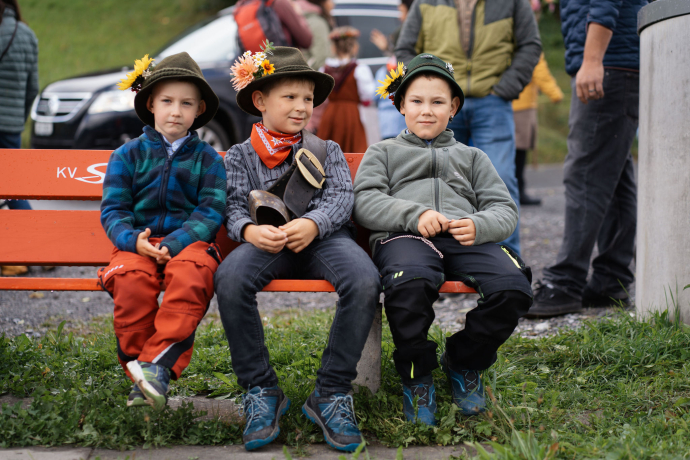 Älpler Nachwuchstalente in Seewis Die Jungen Älpler sind auch da